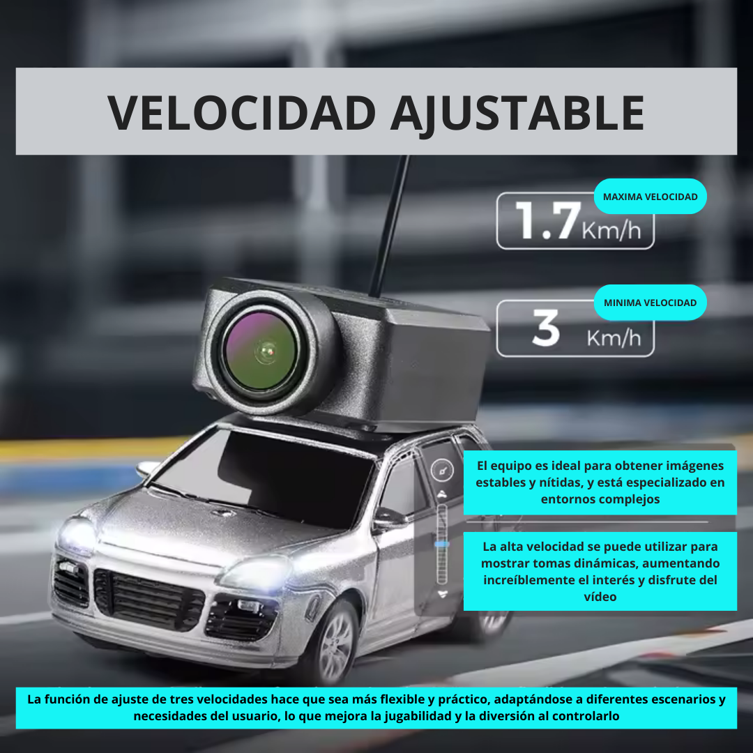 Nano Car FPV Adrenalina en tu Móvil